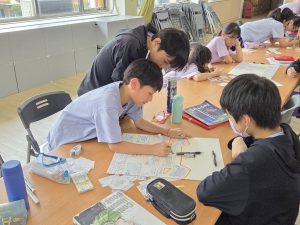 113-2  七年級包高中祈福卡製作活動代表照片